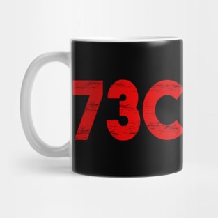 Techno music TEXT NUMBERS Mug